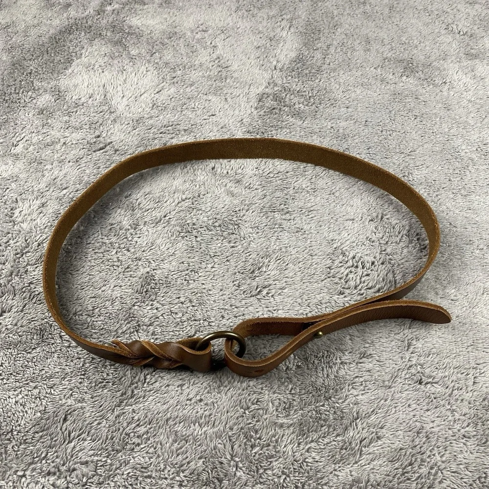 UnBranded Faux Leather Belt Womens Brown‎